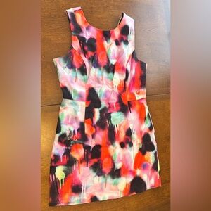 French Connection Multicolor Sleeveless Mini Dress